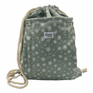 Swim Bag- Sage Dandelion