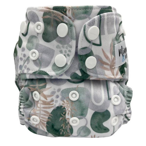 Newborn Nappy 2.0 - Fossil