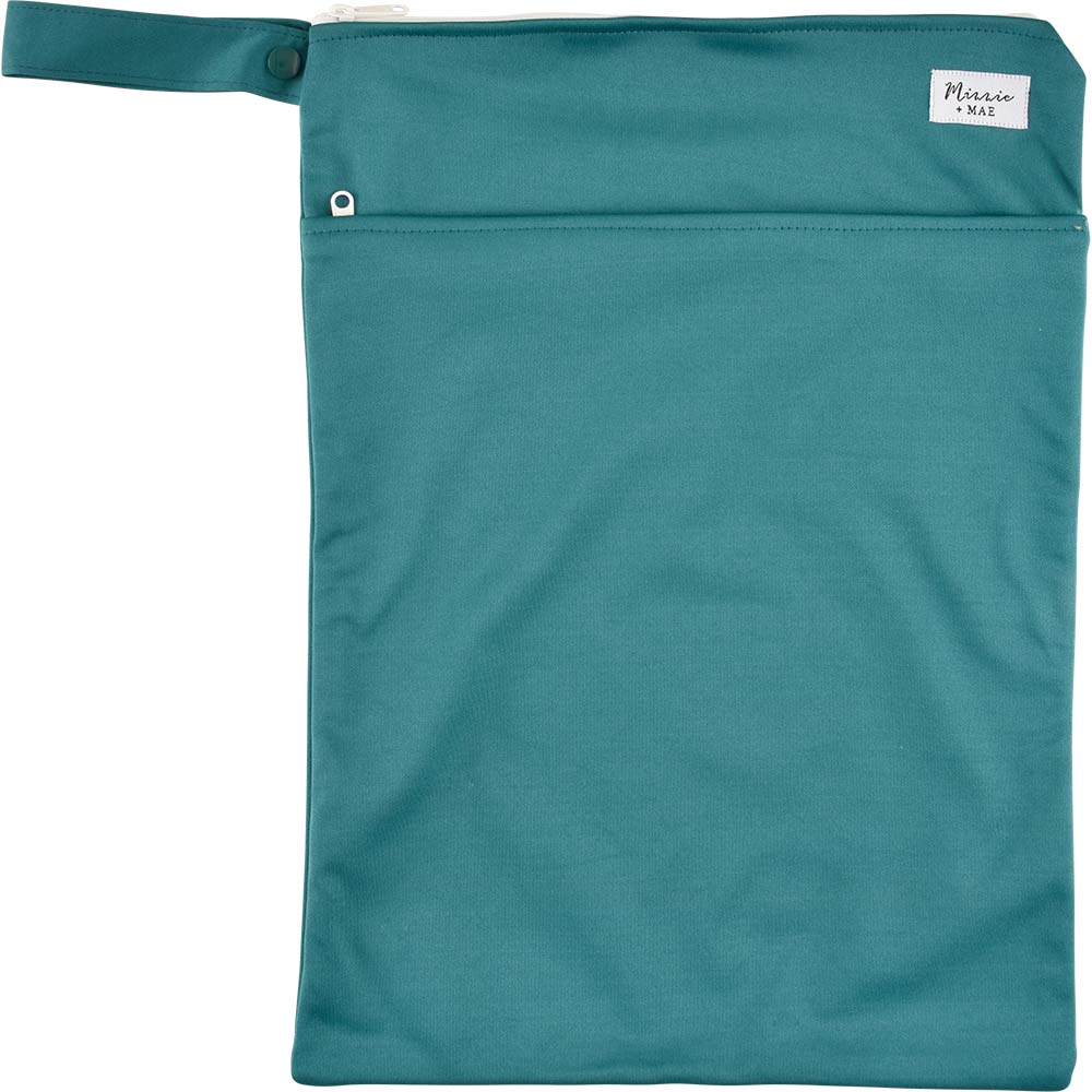 Double Pocket Wetbag - Peacock Green