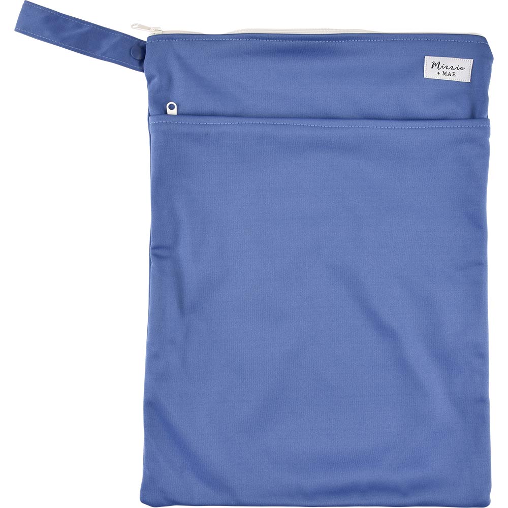 Double Pocket Wetbag - Smokey Blue