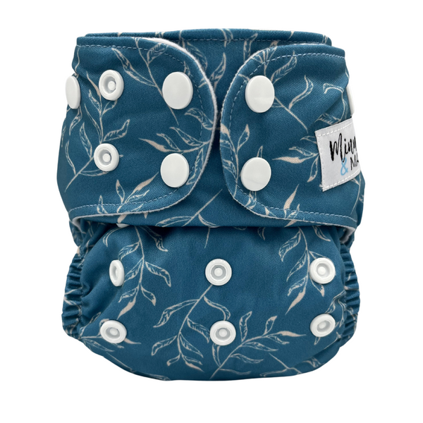 Newborn Nappy 2.0 - Royal Vines