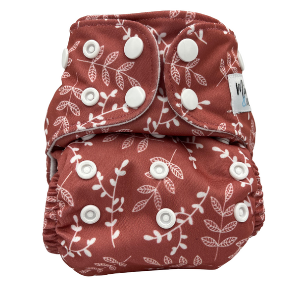 Newborn Nappy 2.0 - Ruby Vines