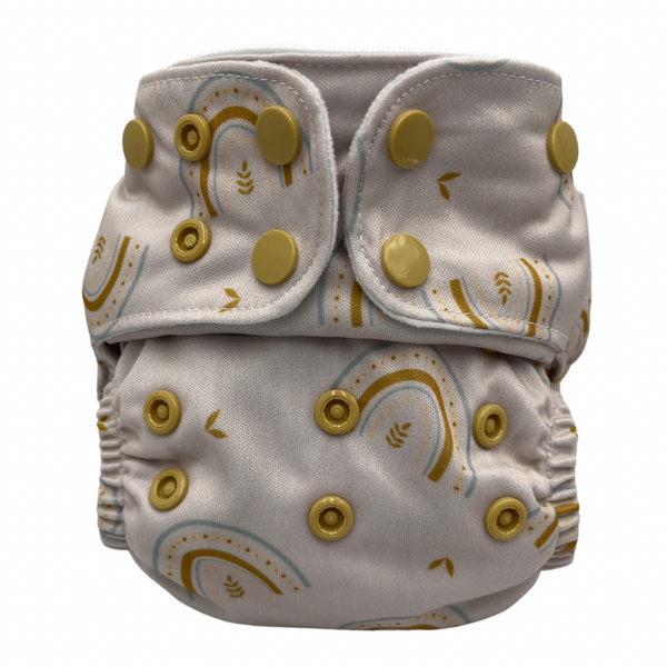 Newborn Nappy 2.0 - Boho Rainbow