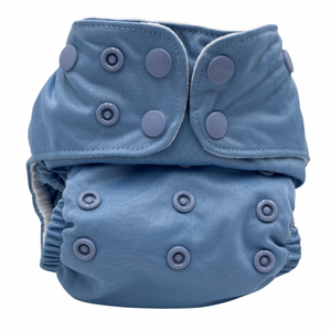 Newborn Nappy 2.0 - Dusty Blue