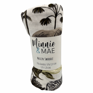 Muslin Swaddle- Safari