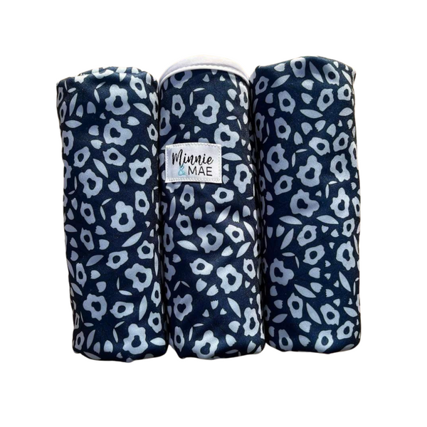 Change Mat - Navy Floral