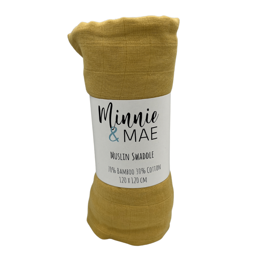 Mustard sales muslin swaddle