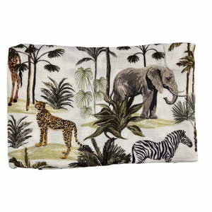 Muslin Swaddle- Safari