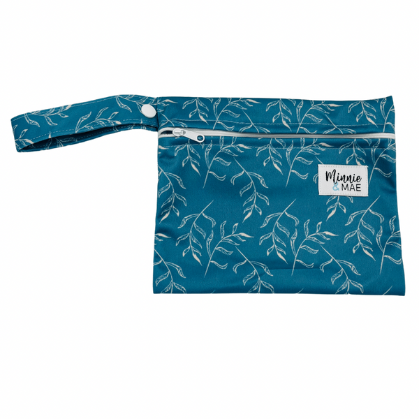 Nursing Pad Bags - Royal Leaves