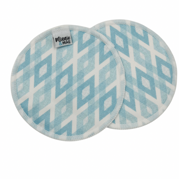 Nursing Pad- Blue Diamond